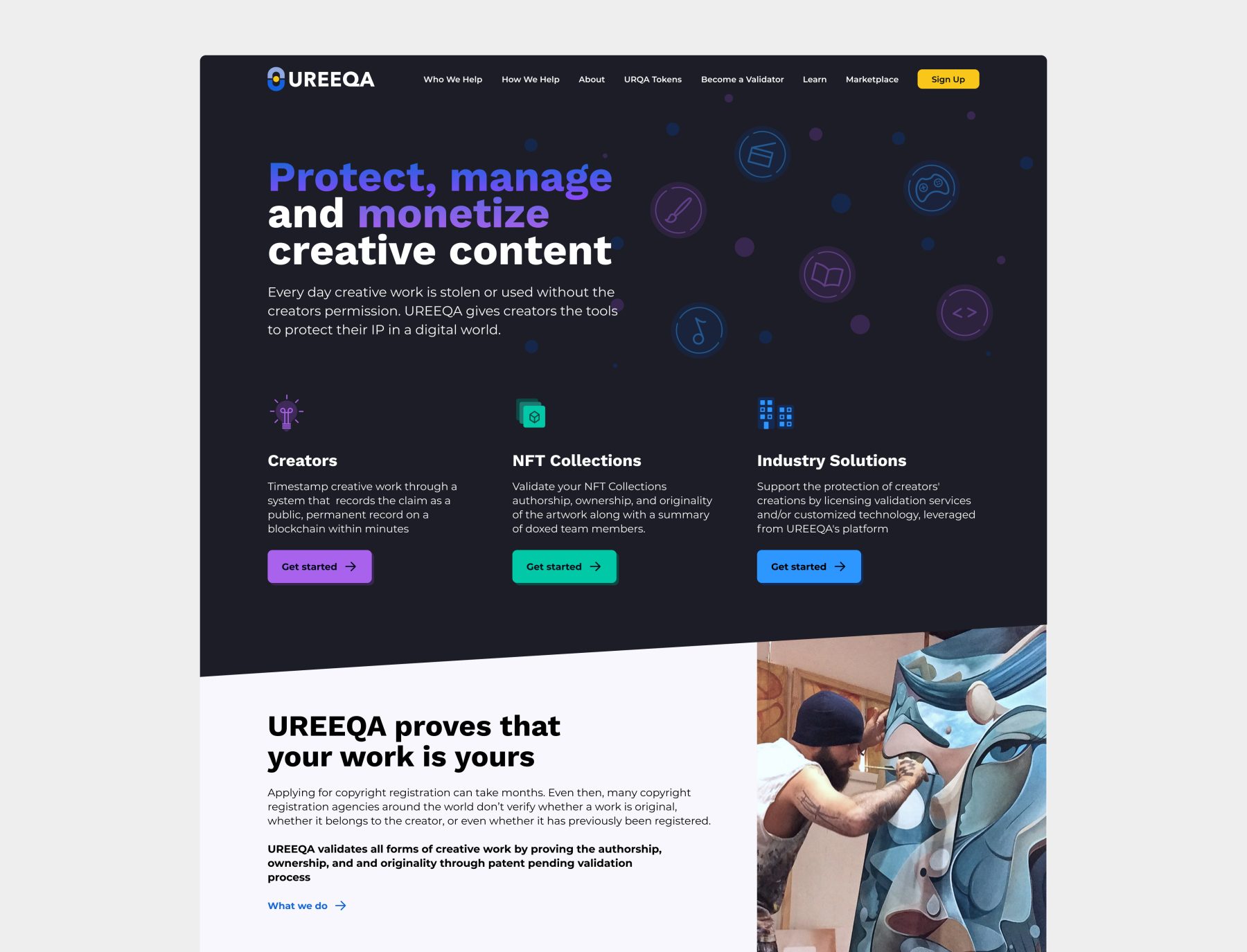 UREEQA screen
